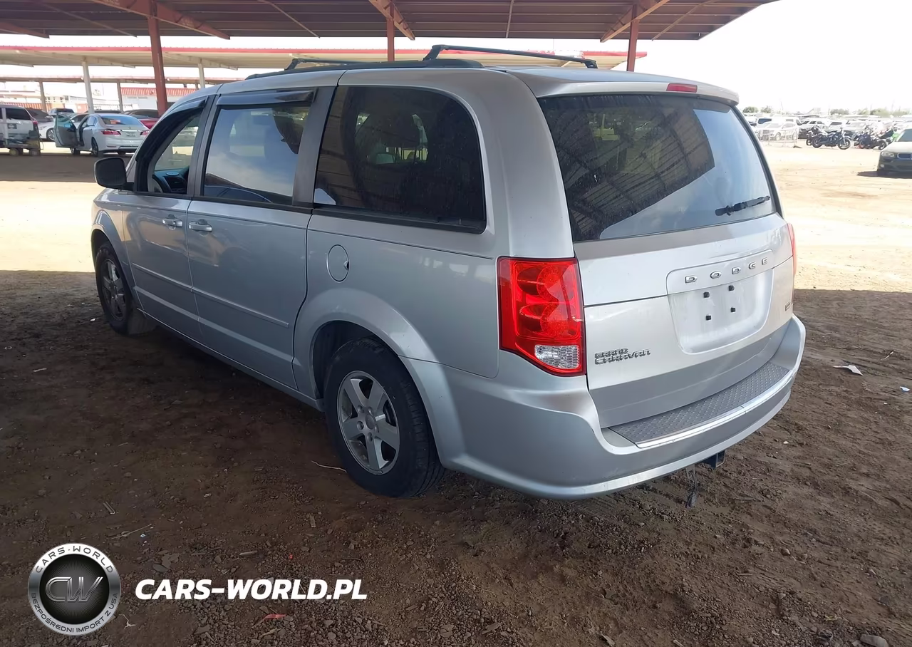 2012 Dodge Grand Caravan Sxt VIN:2C4RDGCG3CR318833 - 3