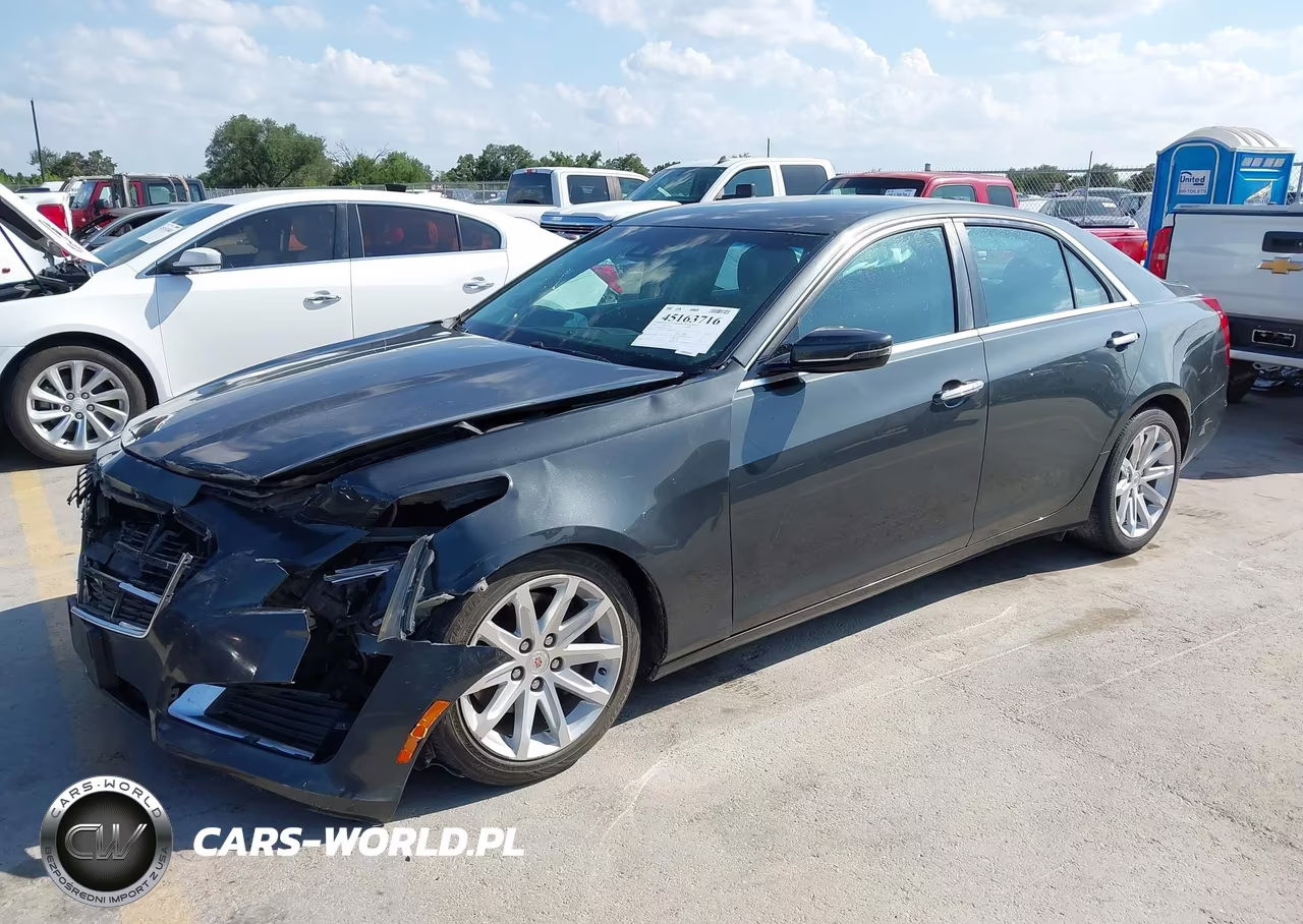 2014 Cadillac Cts Luxury VIN:1G6AR5SX1E0121261 - 2