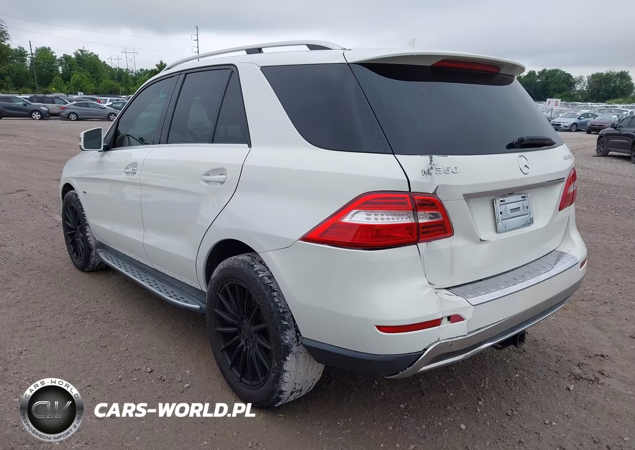 2012 Mercedes-Benz Ml 350 Bluetec 4Matic VIN:4JGDA2EB0CA011949 - 3