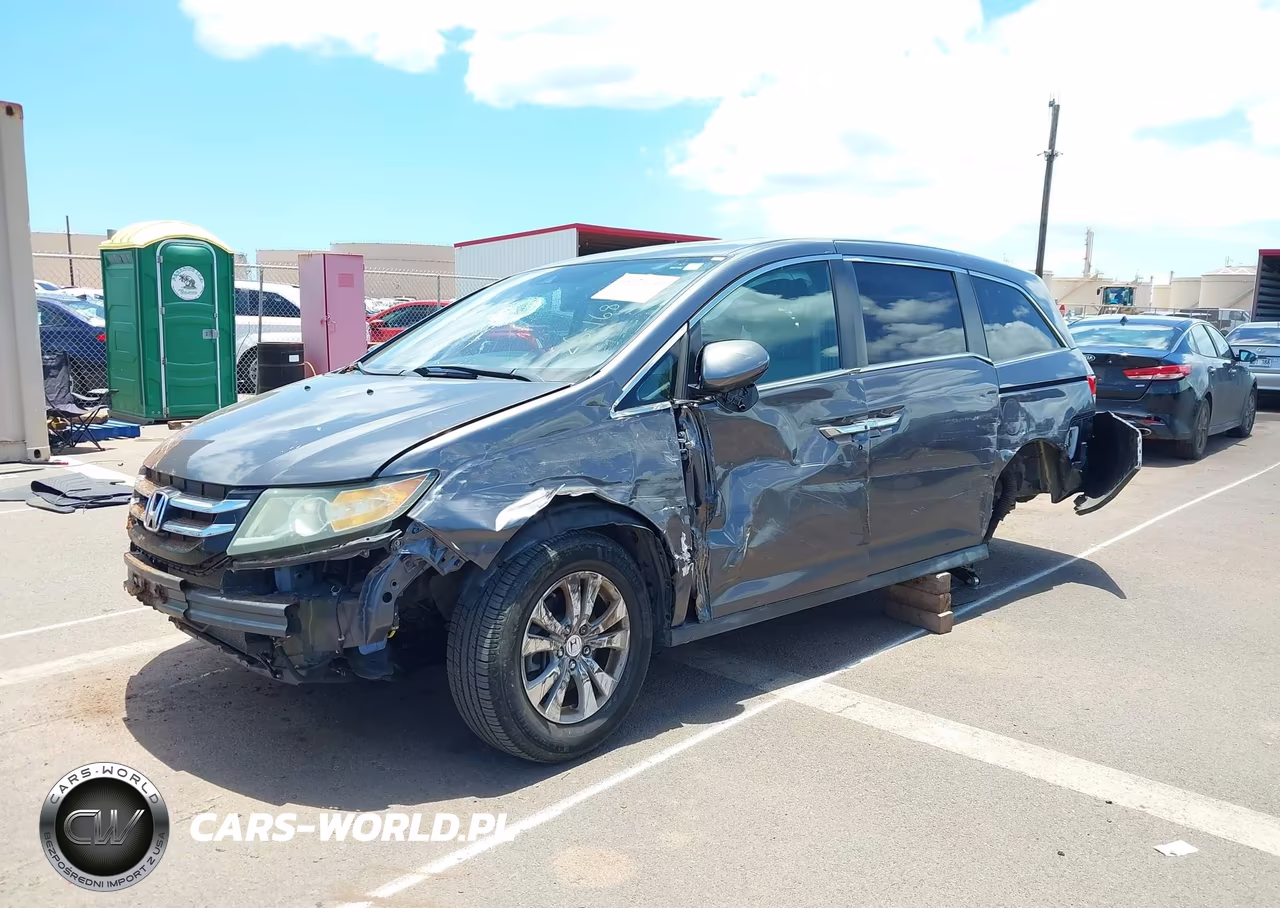 2016 Honda Odyssey Ex-L VIN:5FNRL5H60GB037128 - 2