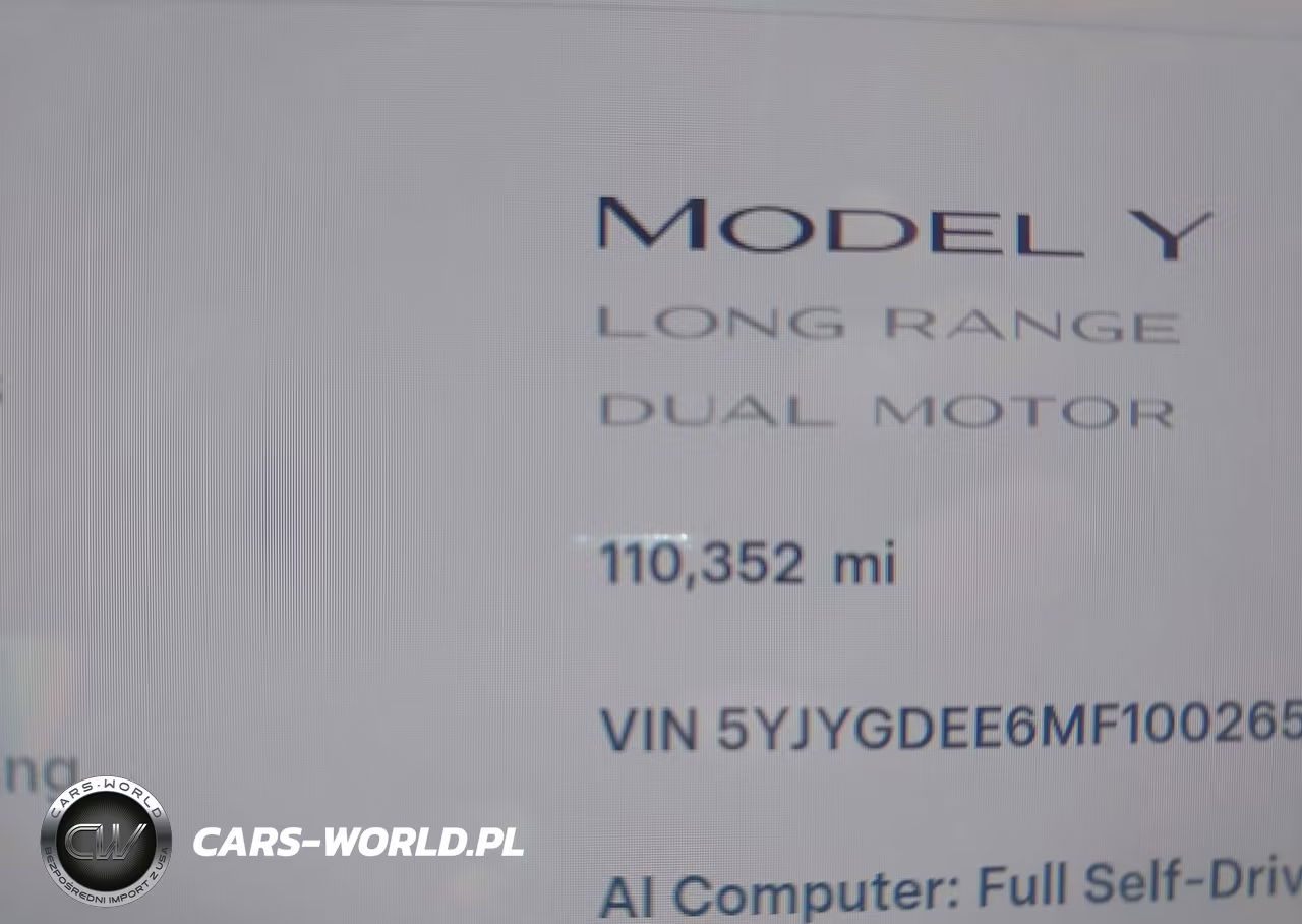 2021 Tesla Model Y Long Range Dual Motor All-Wheel Drive VIN:5YJYGDEE6MF100265 - 15