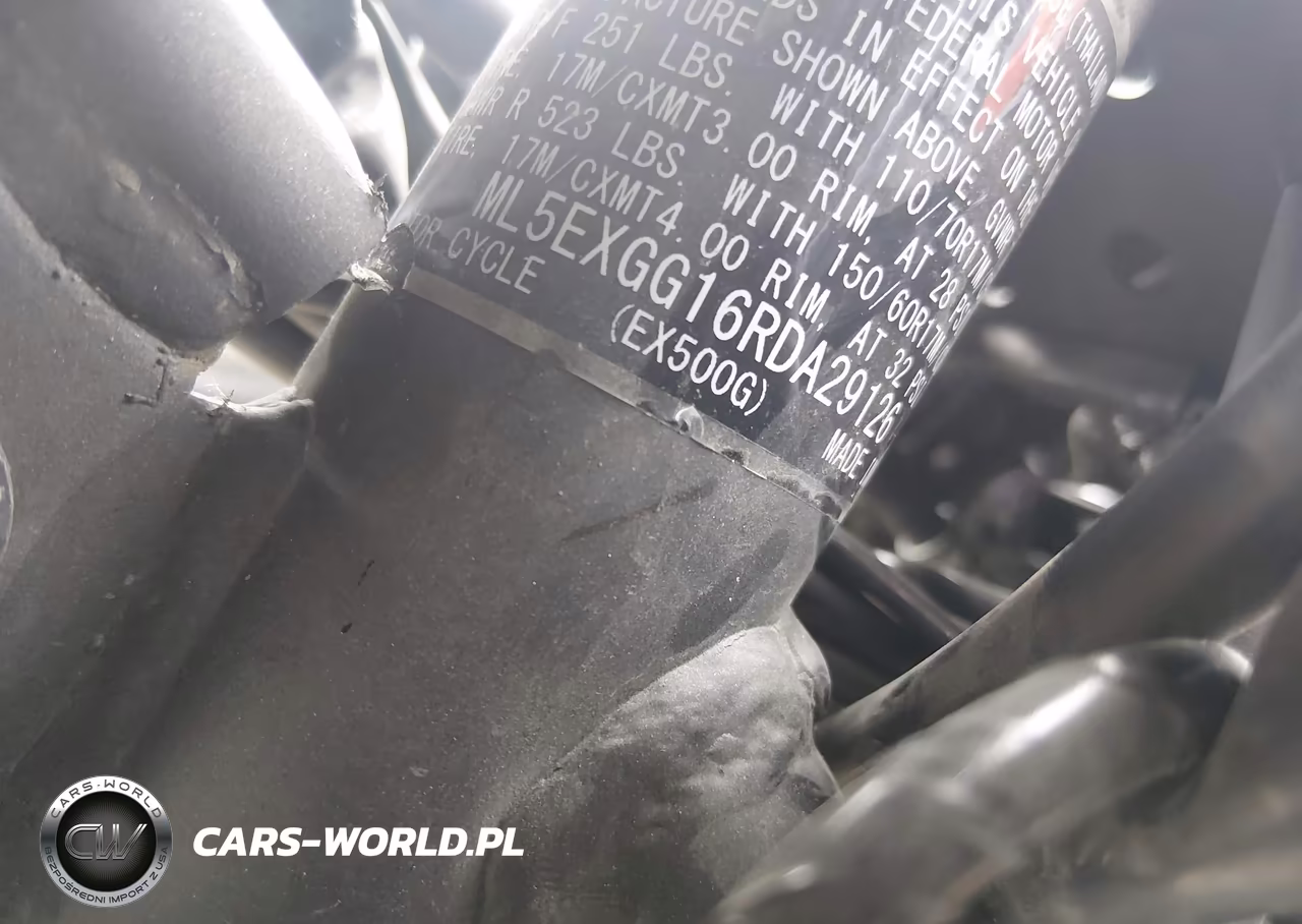 2024 Kawasaki Ex500 VIN:ML5EXGG16RDA29126 - 10
