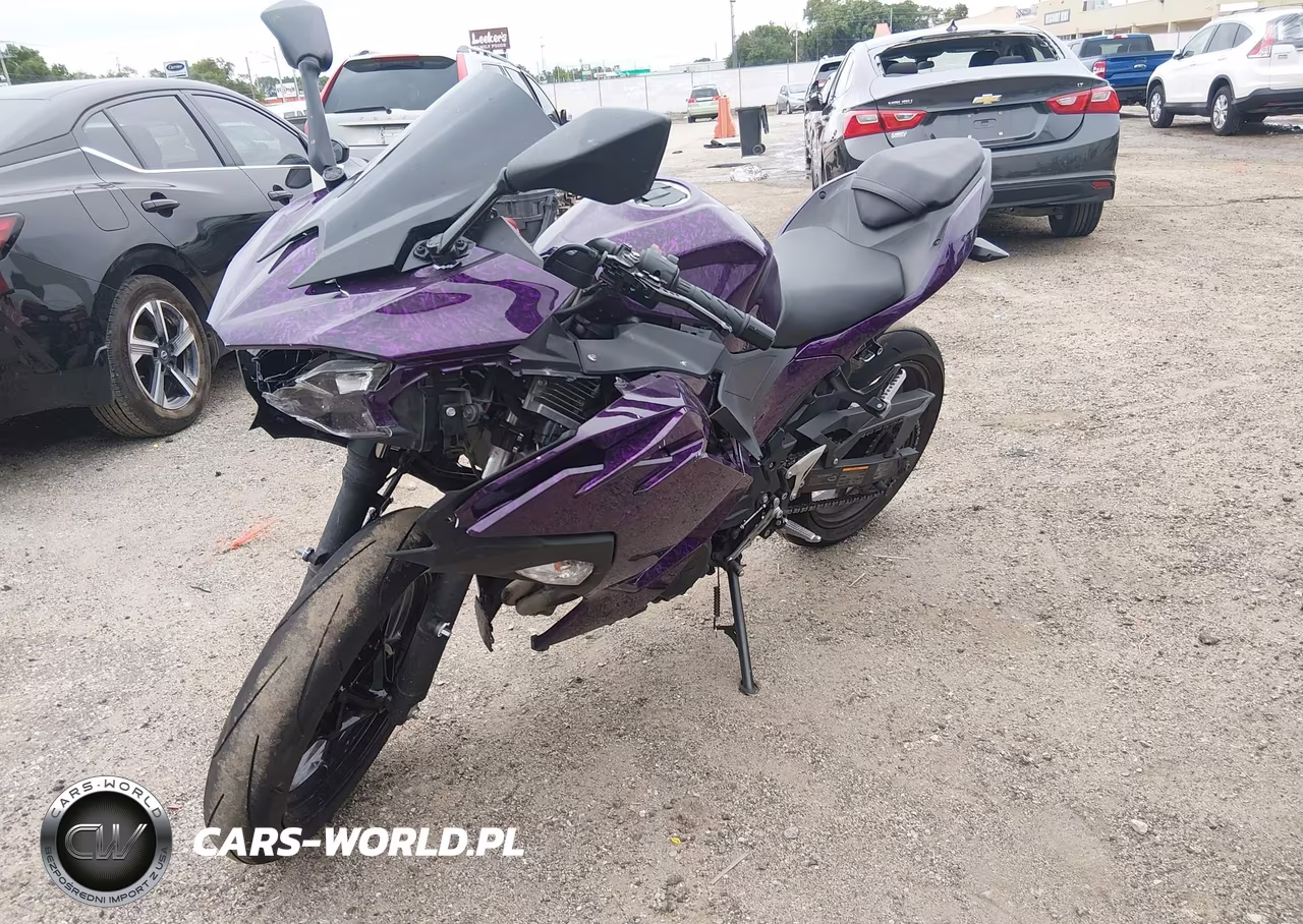 2024 Kawasaki Ex500 VIN:ML5EXGG16RDA29126 - 2