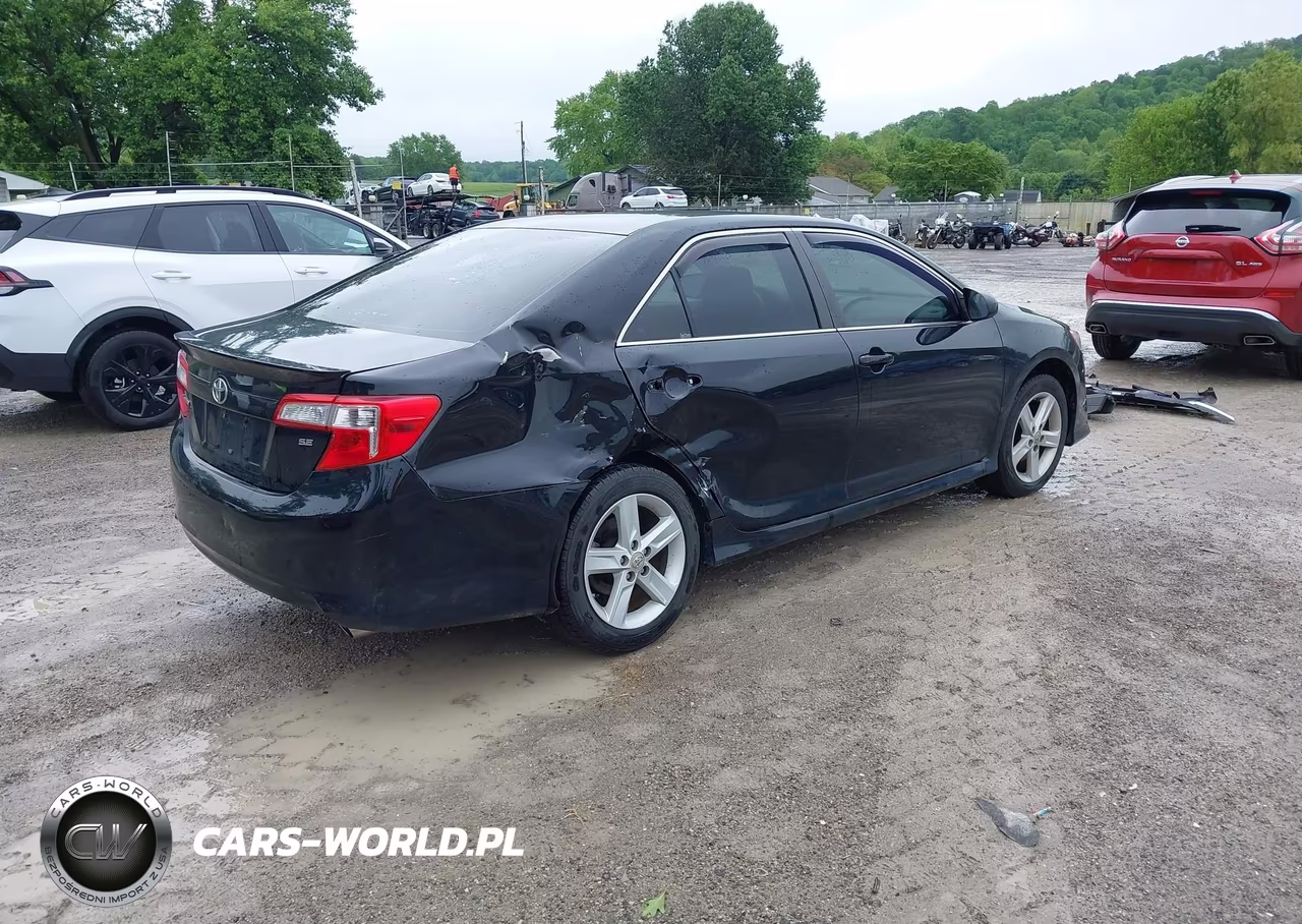 2012 Toyota Camry Se VIN:4T1BF1FK7CU617054 - 4