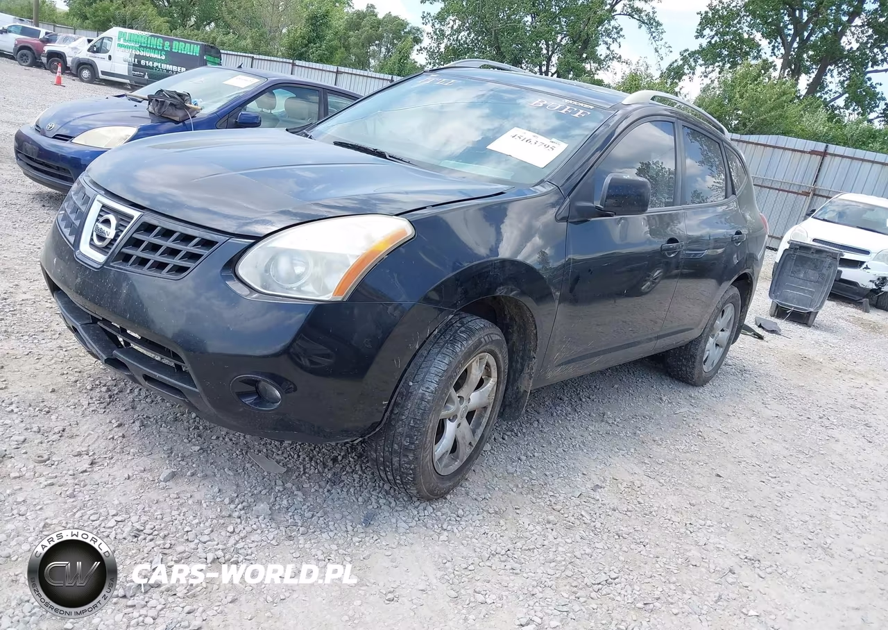 2008 Nissan Rogue Sl VIN:JN8AS58V48W404282 - 2