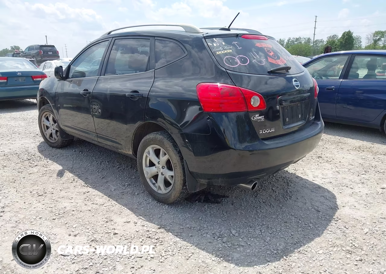 2008 Nissan Rogue Sl VIN:JN8AS58V48W404282 - 3