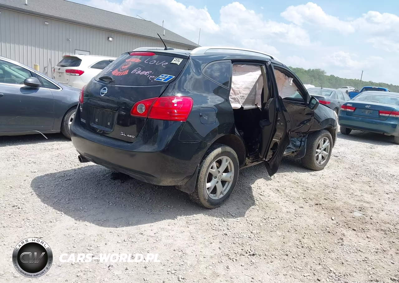 2008 Nissan Rogue Sl VIN:JN8AS58V48W404282 - 4