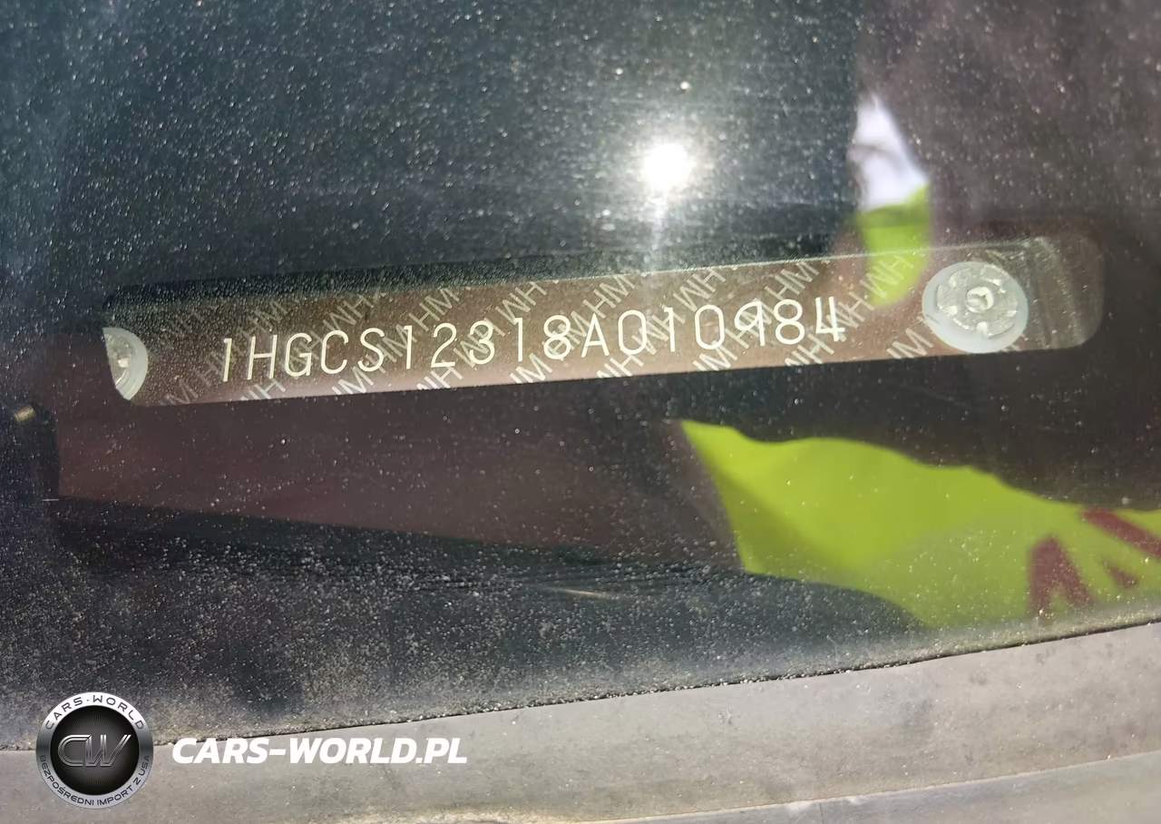 2008 Honda Accord 2.4 Lx-S VIN:1HGCS12318A010984 - 9