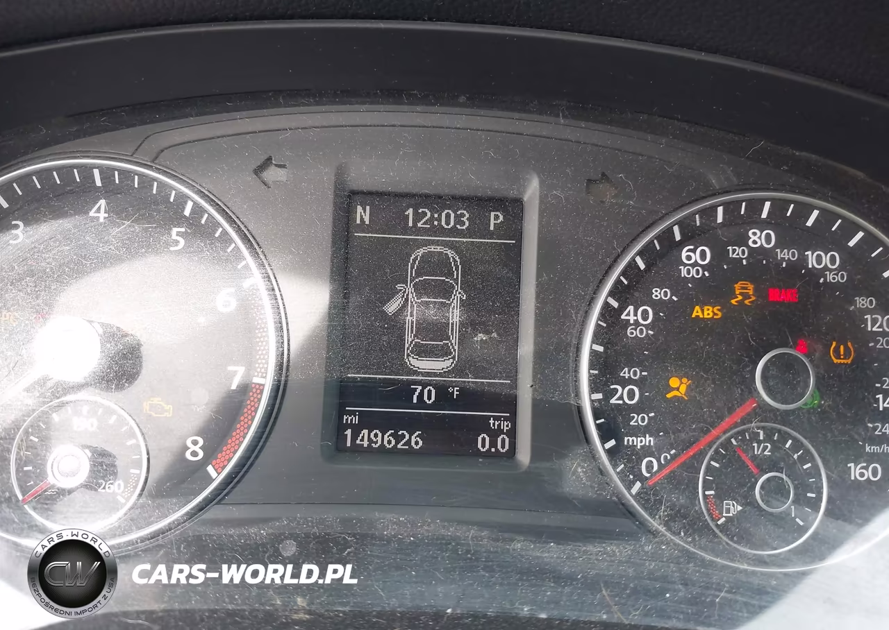 2013 Volkswagen Passat 2.5L Se VIN:1VWBH7A37DC084841 - 7