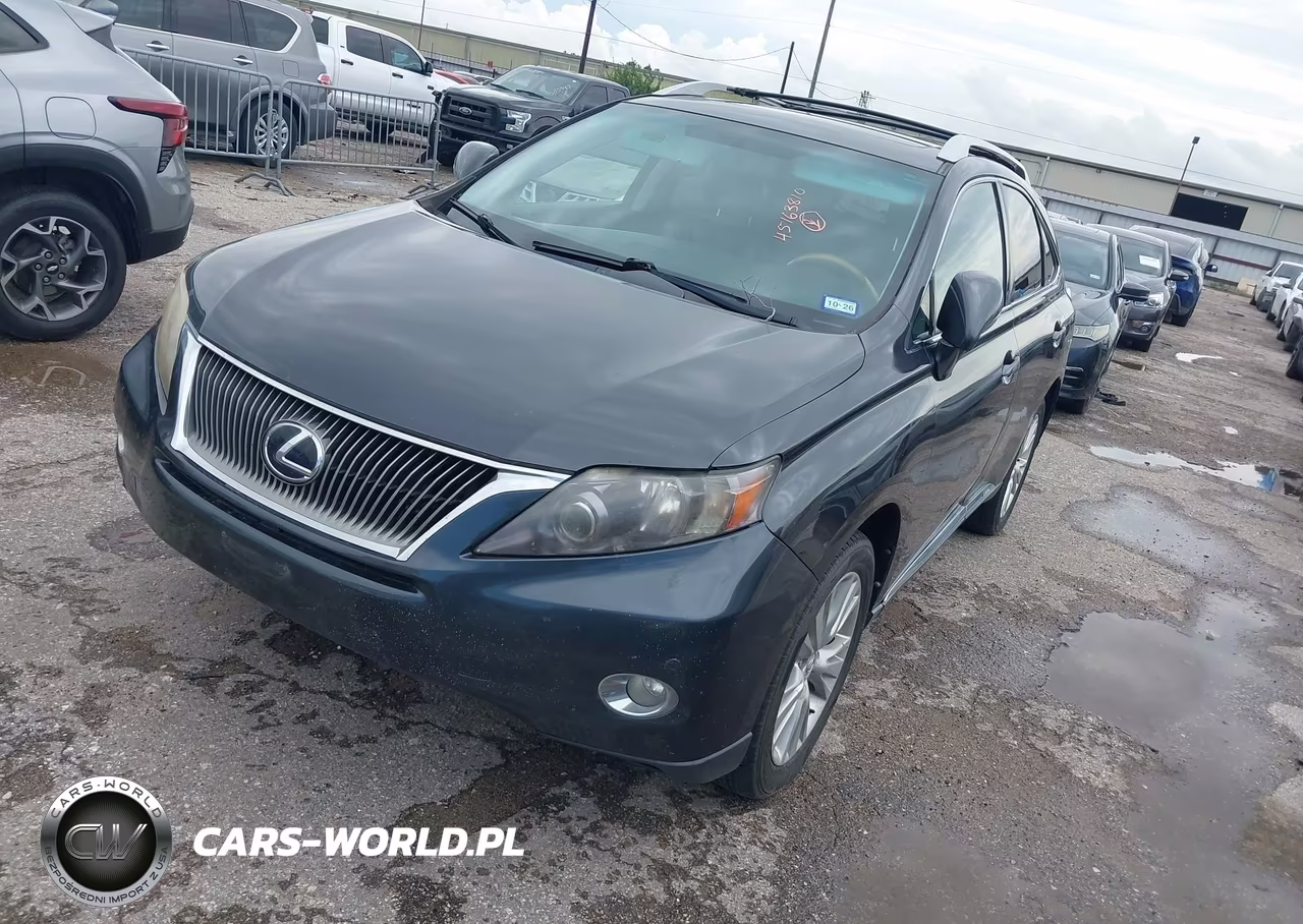 2010 Lexus Rx 450H VIN:JTJBC1BA2A2015291 - 2