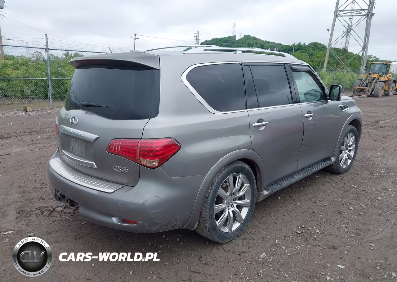 2012 Infiniti Qx56 VIN:JN8AZ2NE3C9015395 - 4