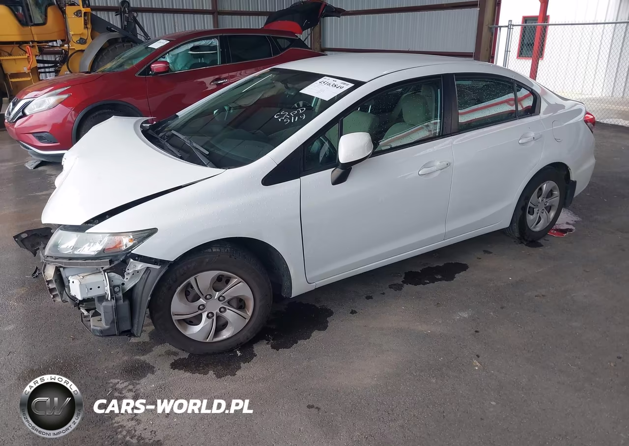 2013 Honda Civic Lx VIN:19XFB2F54DE098529 - 2