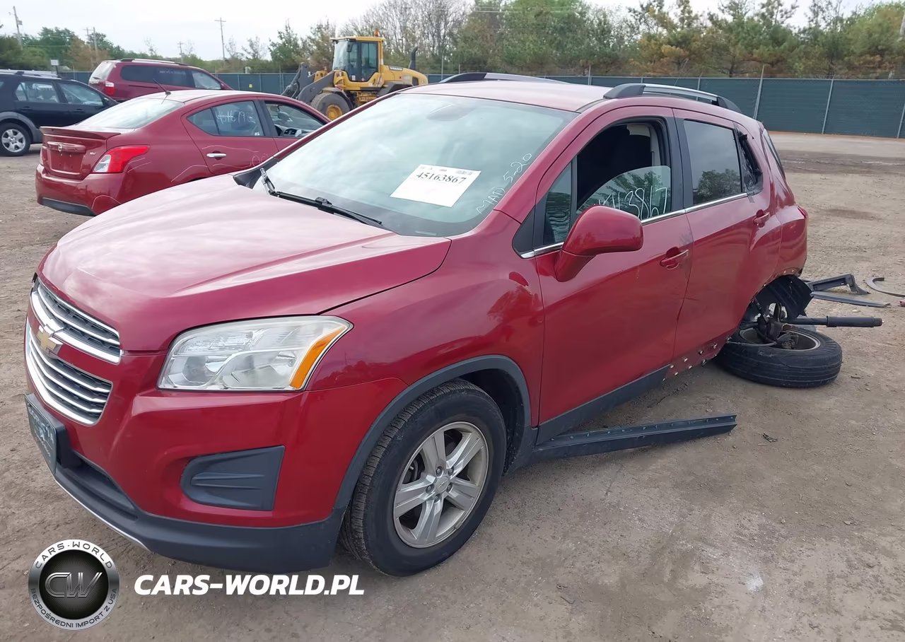 2015 Chevrolet Trax Lt VIN:KL7CJRSB5FB058774 - 2