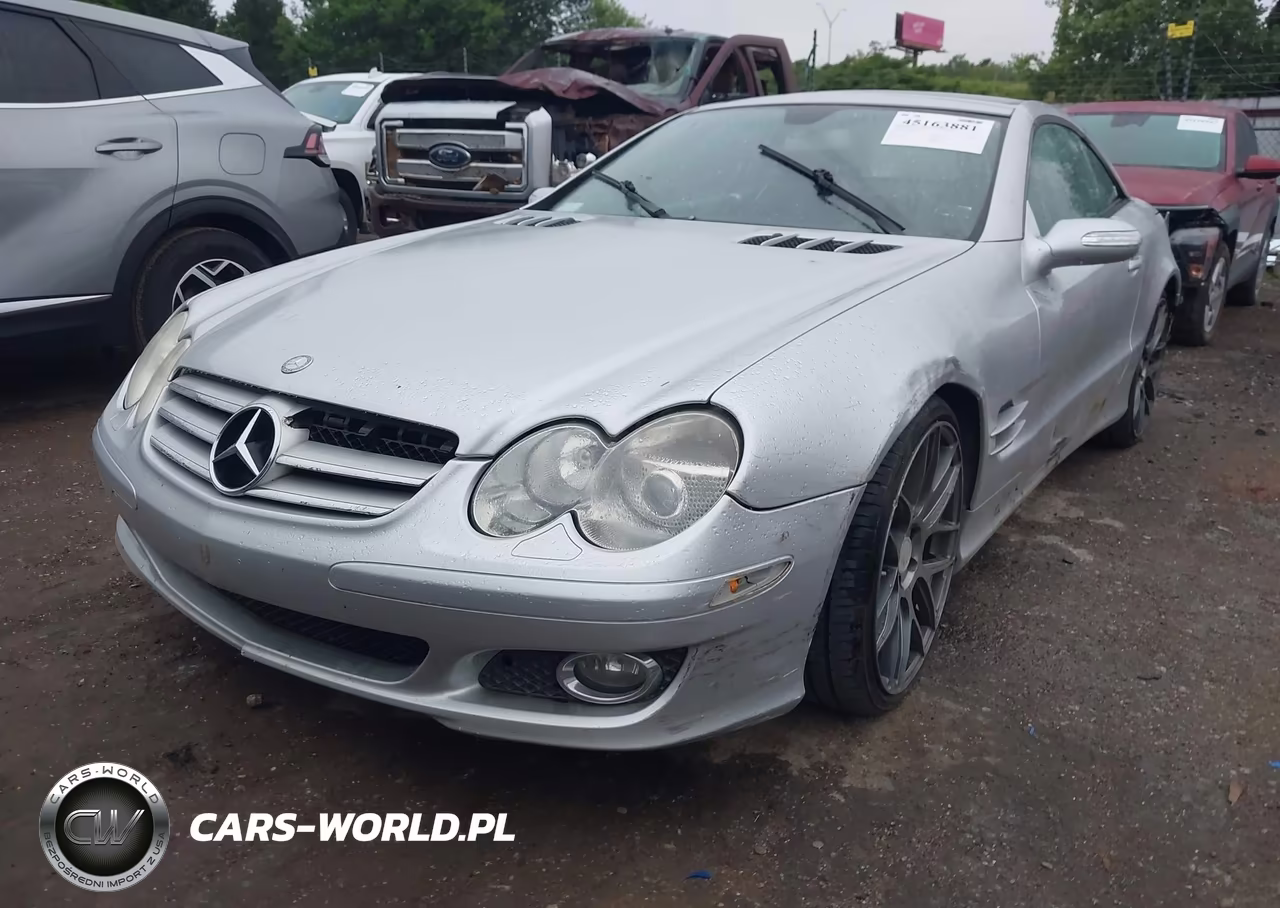 2008 Mercedes-Benz Sl 550 VIN:WDBSK71F18F136076 - 2