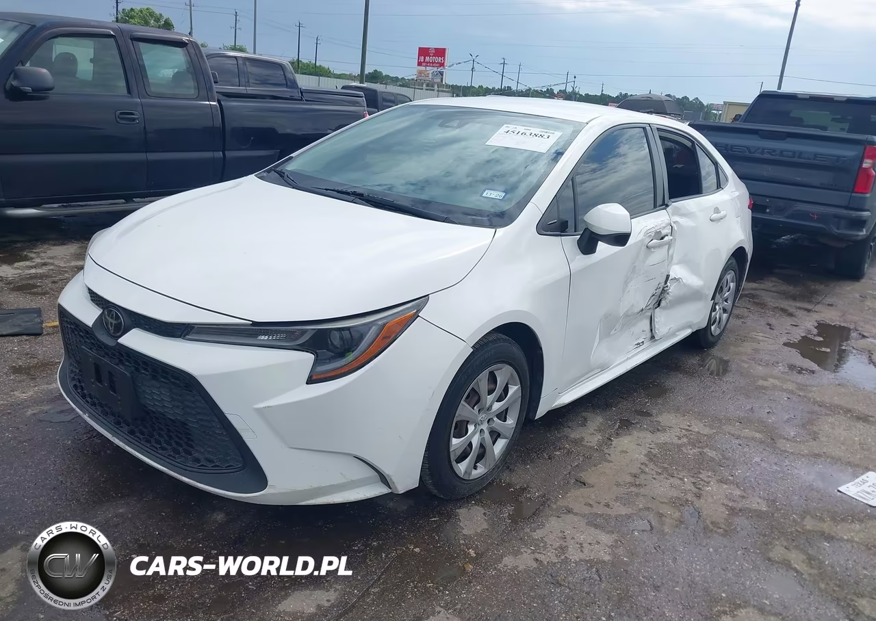 2021 Toyota Corolla Le VIN:JTDEPMAE1MJ123129 - 2