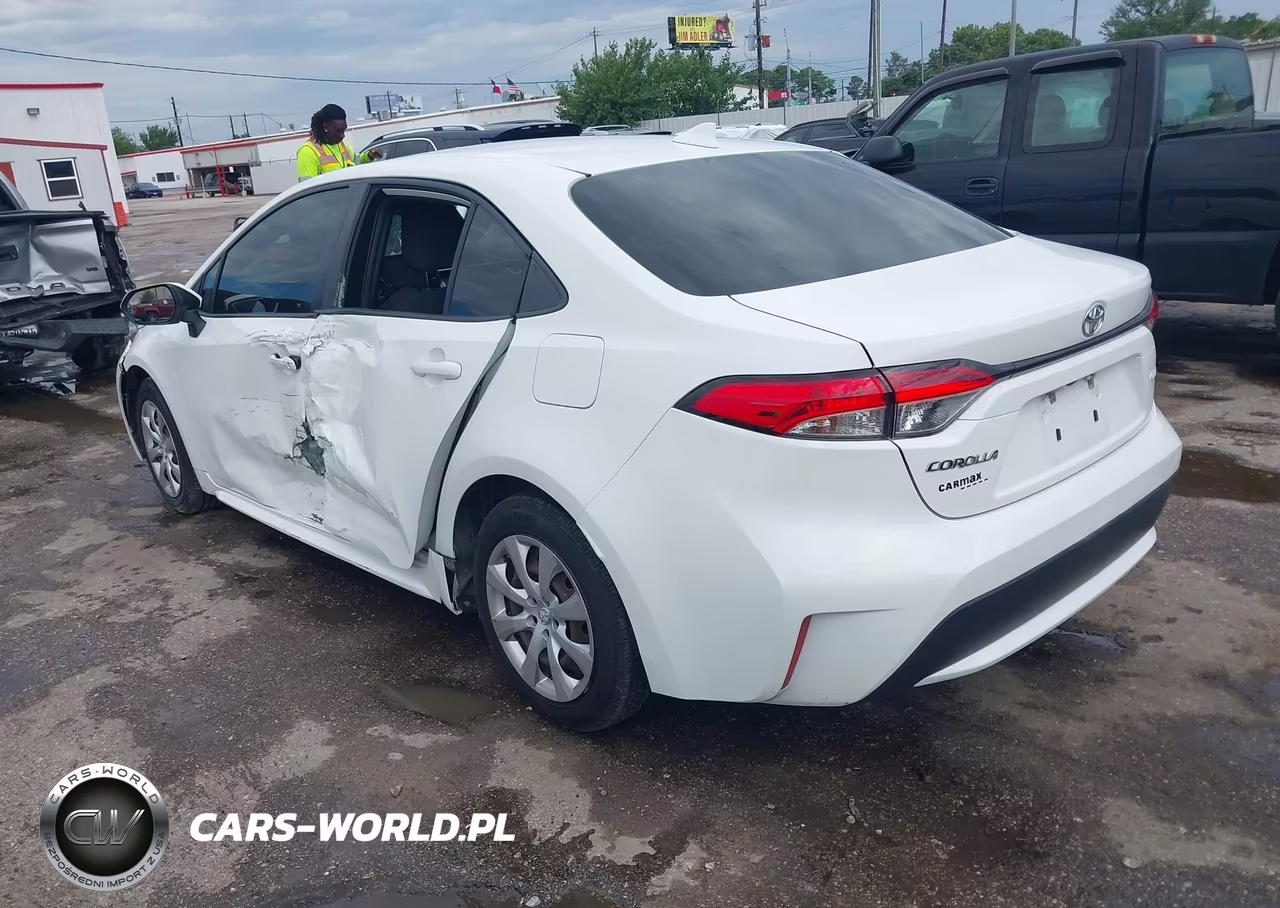 2021 Toyota Corolla Le VIN:JTDEPMAE1MJ123129 - 3