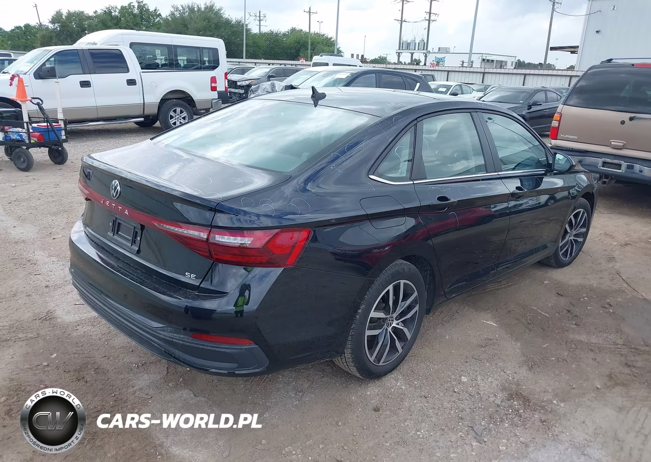 2025 Volkswagen Jetta 1.5T Se VIN:3VW7X7BU9SM042988 - 4