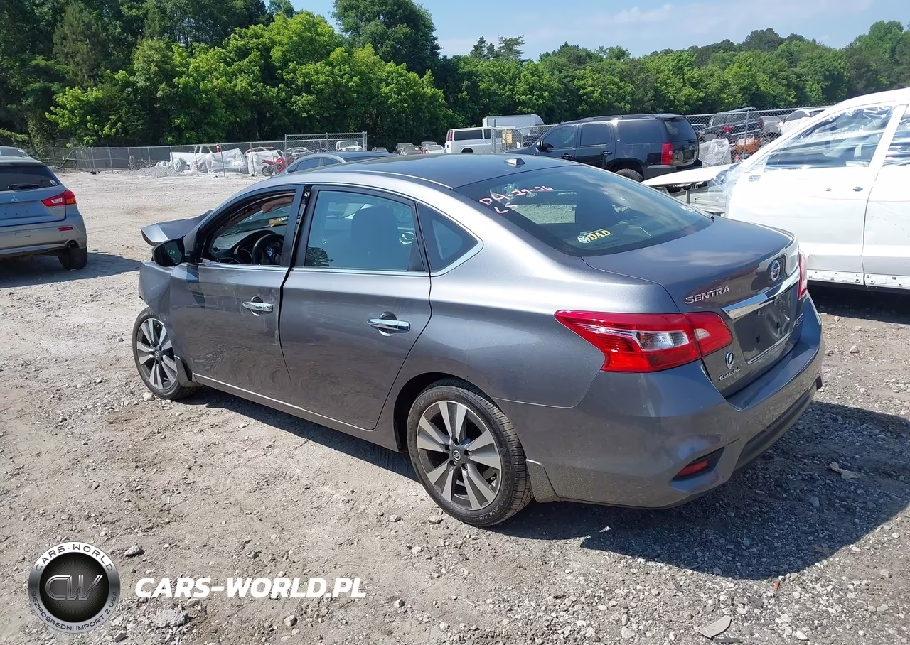 2019 Nissan Sentra Sv VIN:3N1AB7AP8KY329284 - 3