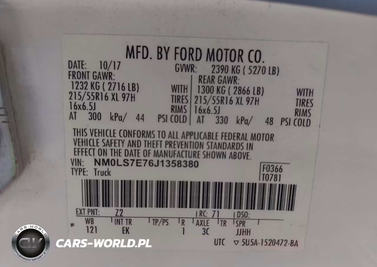 2018 Ford Transit Connect Xl VIN:NM0LS7E76J1358380 - 9