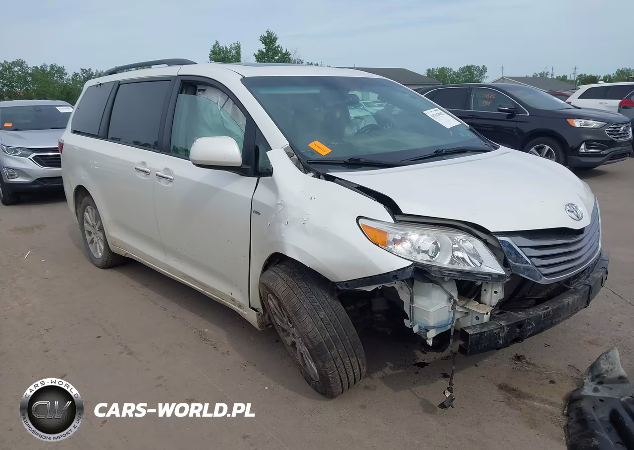 2016 Toyota Sienna Xle Premium 7 Passenger