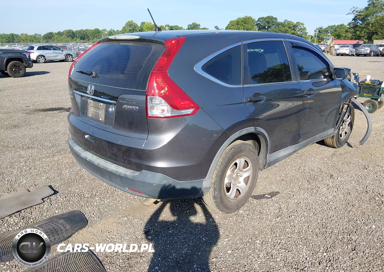 2013 Honda Cr-V Lx VIN:2HKRM4H37DH651040 - 4