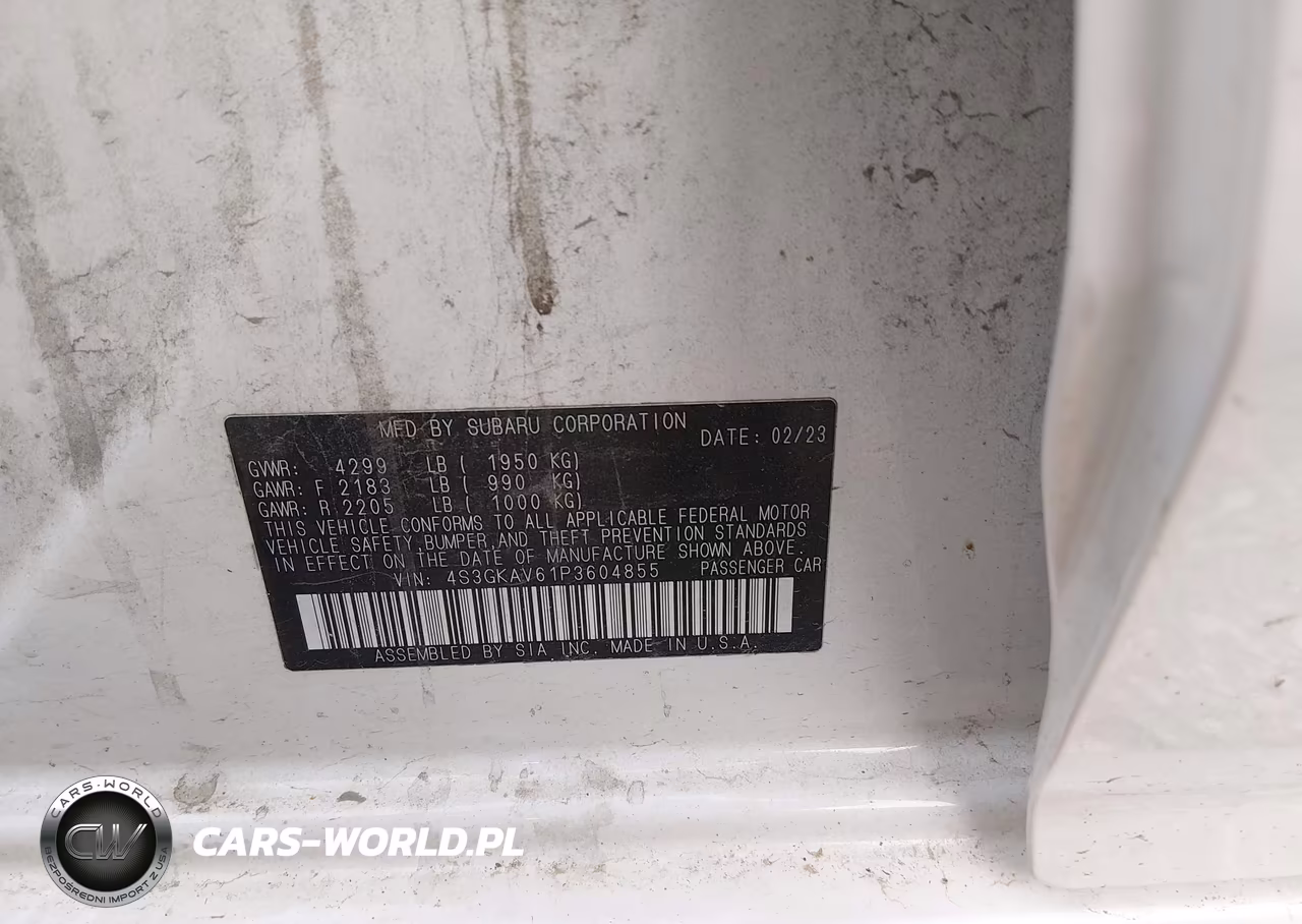 2023 Subaru Impreza Premium VIN:4S3GKAV61P3604855 - 9