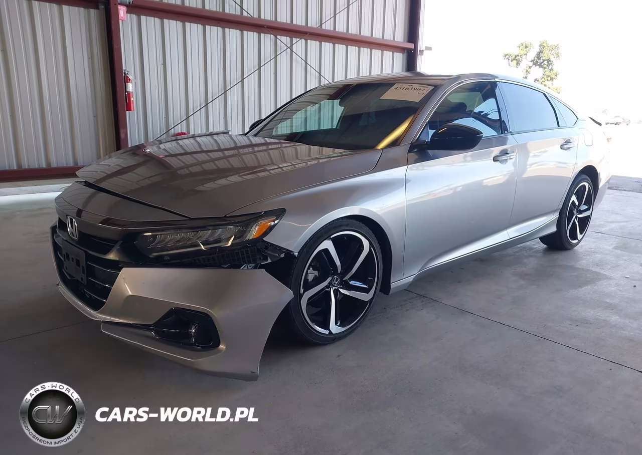 2021 Honda Accord Sport VIN:1HGCV1F35MA081598 - 2