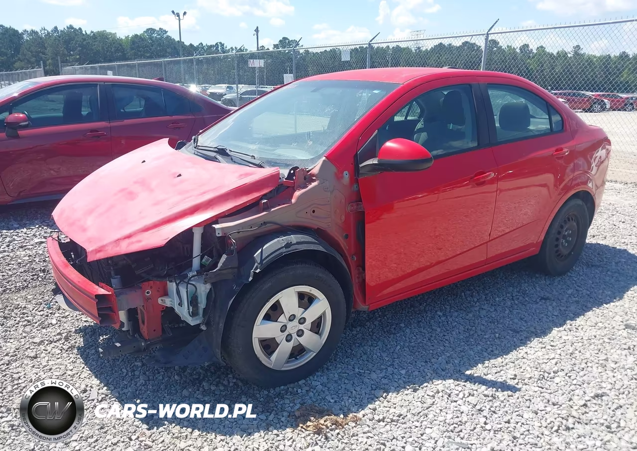 2015 Chevrolet Sonic Ls Auto VIN:1G1JA5SHXF4169826 - 2