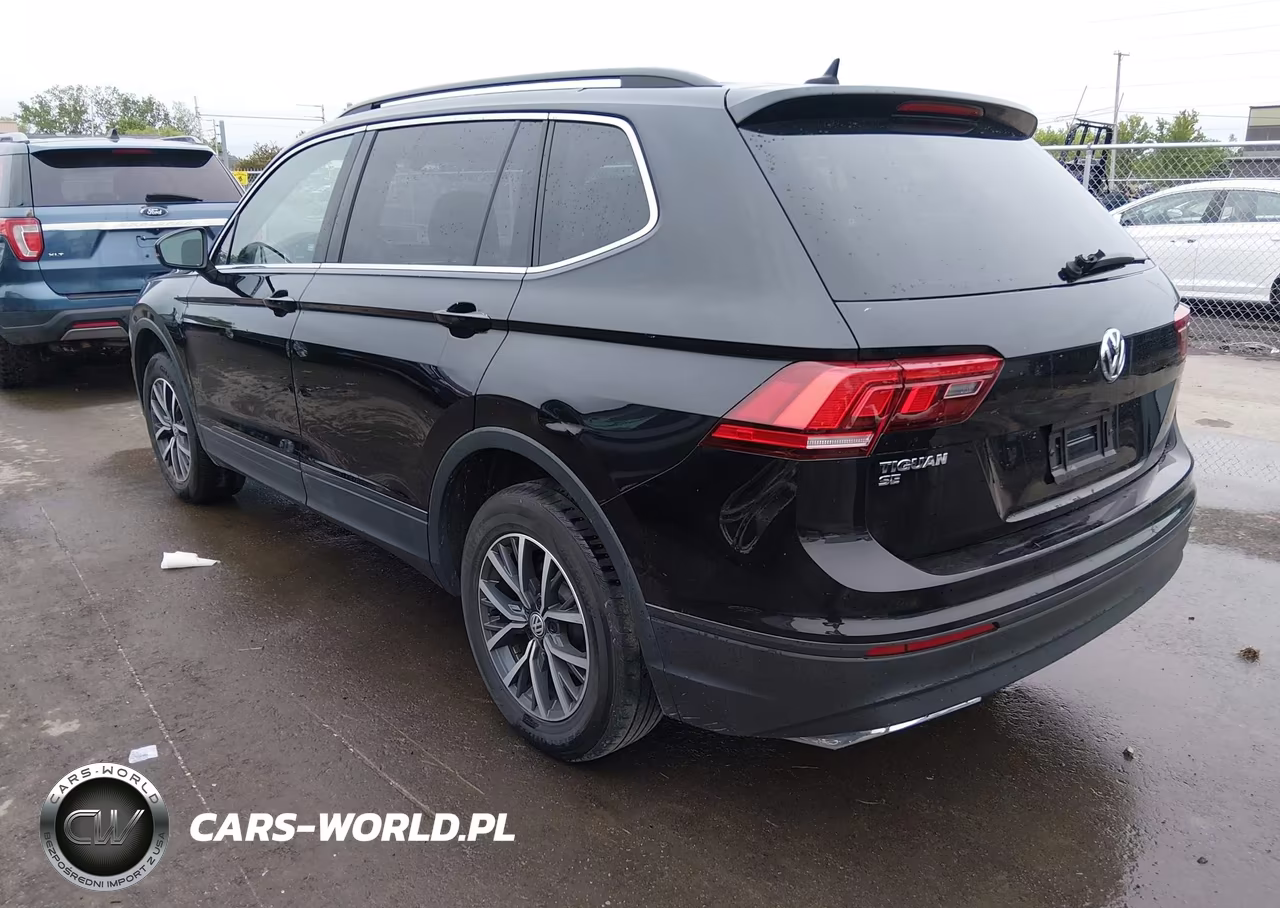 2019 Volkswagen Tiguan 2.0T Se-2.0T Sel-2.0T Sel R-Line-2.0T Sel R-Line Black VIN:3VV3B7AX9KM201537 - 3
