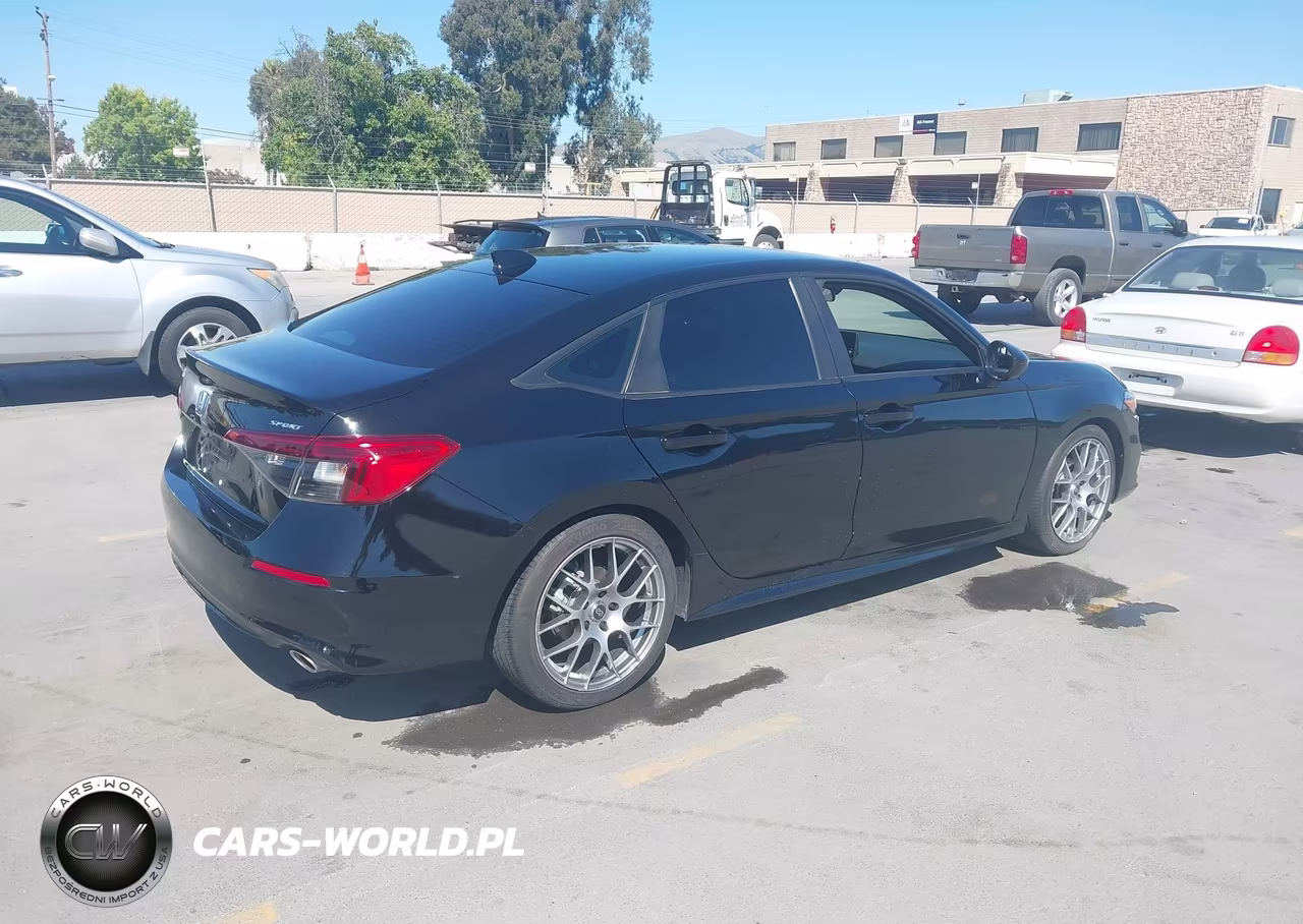 2022 Honda Civic Sport VIN:2HGFE2F56NH562743 - 4