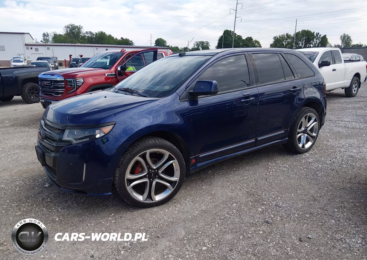 2011 Ford Edge Sport VIN:2FMDK4AK5BBA59741 - 2