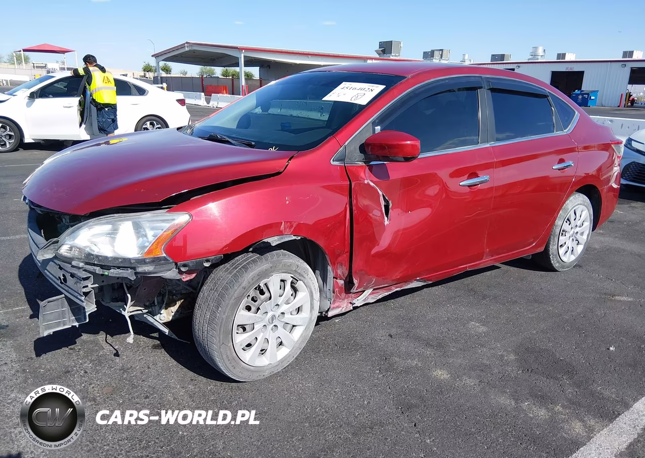 2014 Nissan Sentra Sv VIN:3N1AB7AP4EY283764 - 2