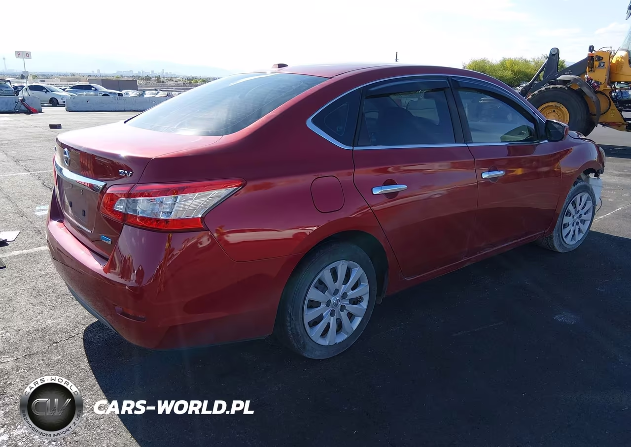 2014 Nissan Sentra Sv VIN:3N1AB7AP4EY283764 - 4