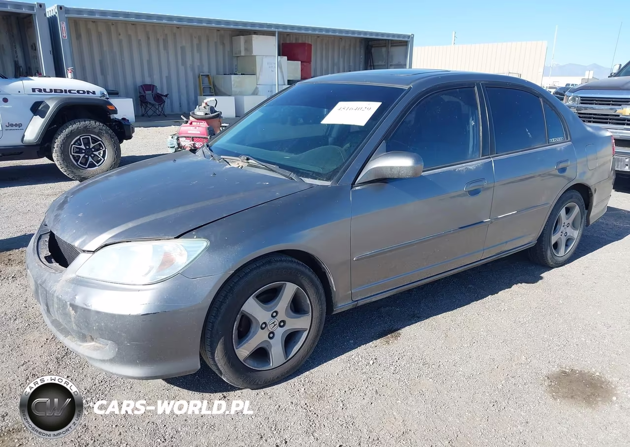 2004 Honda Civic Ex VIN:2HGES26834H524397 - 2