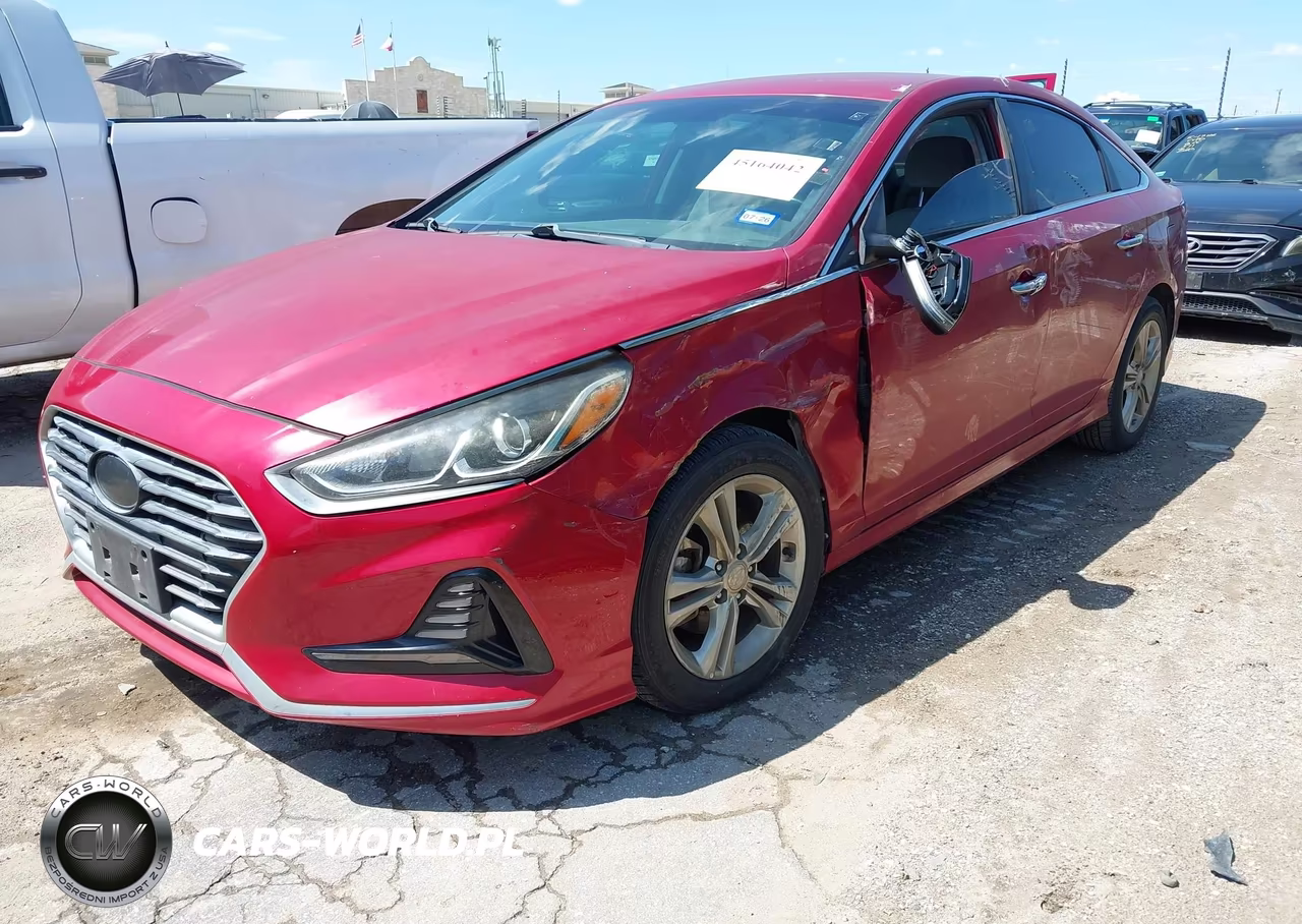 2018 Hyundai Sonata Sel VIN:5NPE34AF4JH648565 - 2