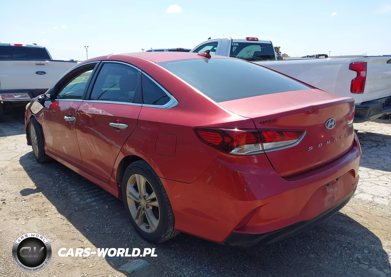 2018 Hyundai Sonata Sel VIN:5NPE34AF4JH648565 - 3