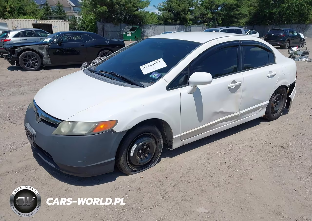 2008 Honda Civic Lx VIN:2HGFA15508H506938 - 2