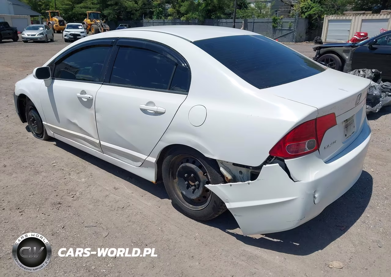 2008 Honda Civic Lx VIN:2HGFA15508H506938 - 3