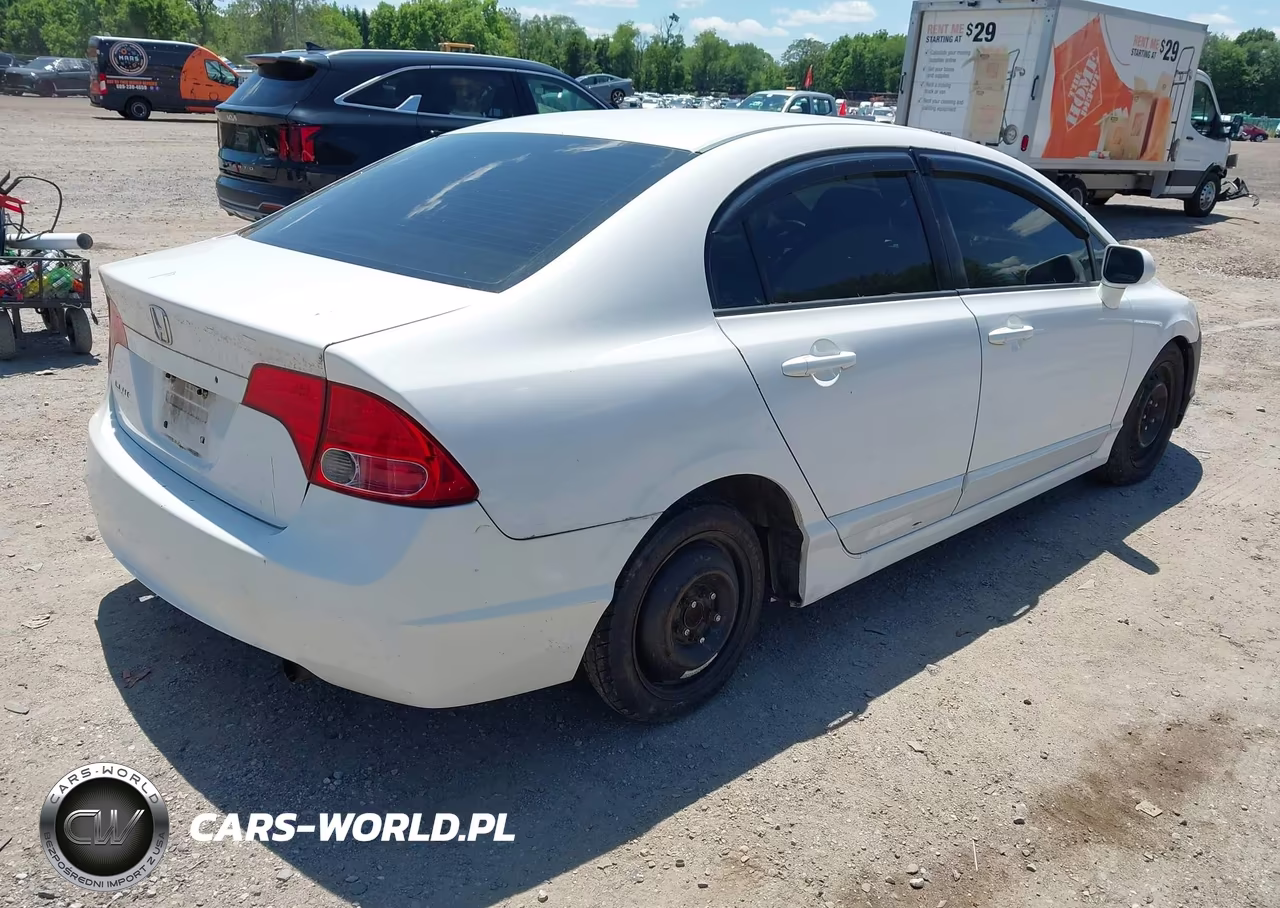 2008 Honda Civic Lx VIN:2HGFA15508H506938 - 4