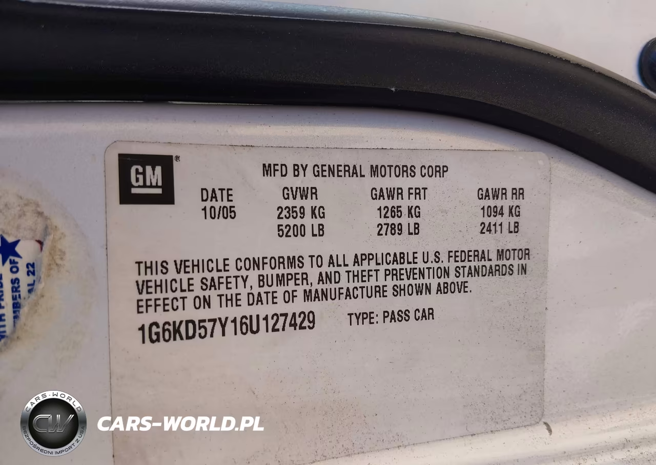 2006 Cadillac Dts Standard VIN:1G6KD57Y16U127429 - 9