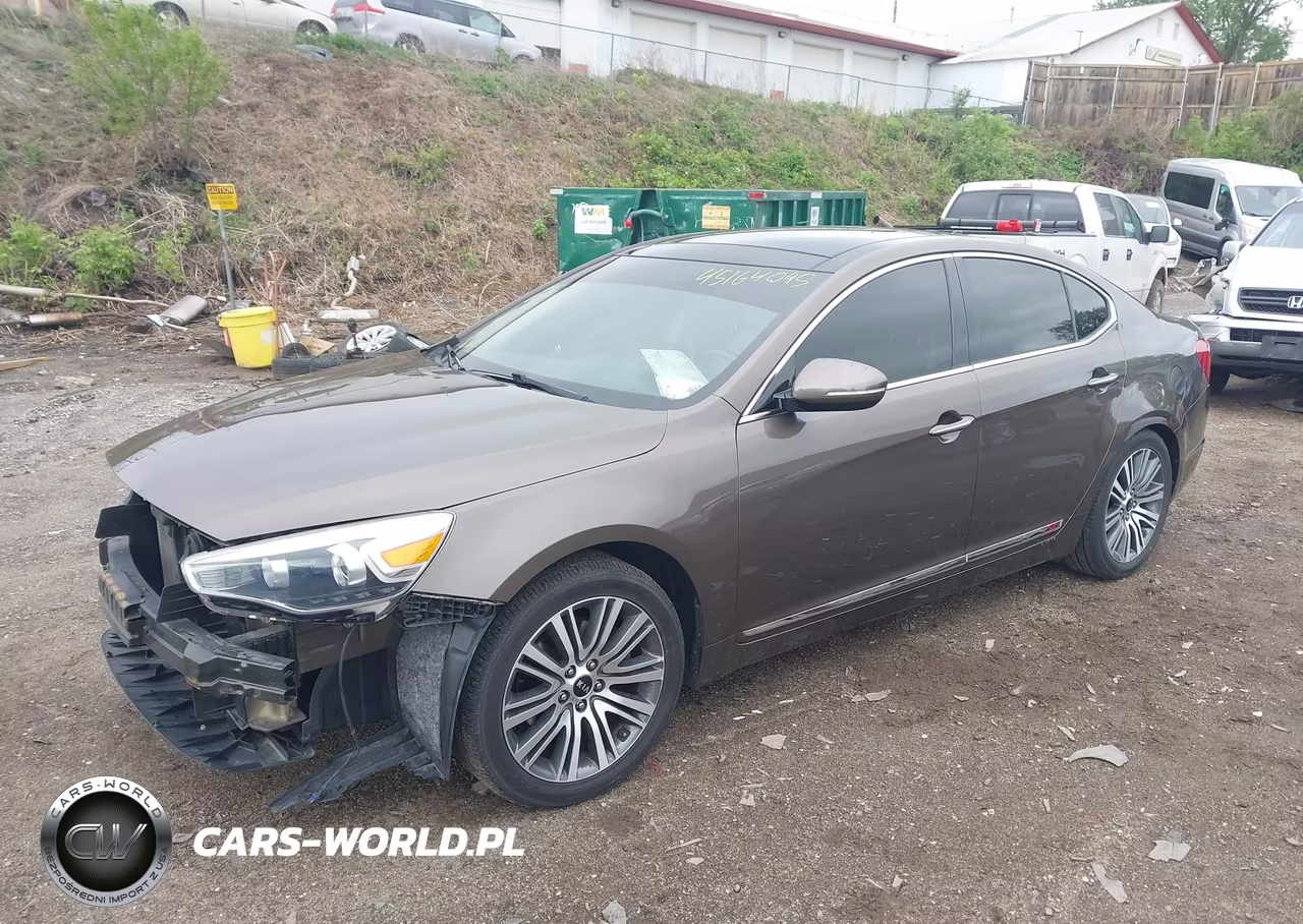 2014 KIA CADENZA PR VIN:KNALN4D74E5166123 - 2