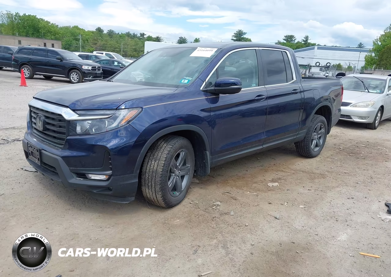 2022 Honda Ridgeline Rtl VIN:5FPYK3F54NB030801 - 2