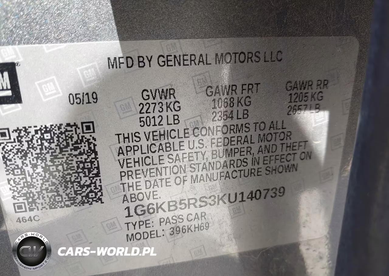 2019 Cadillac Ct6 Luxury VIN:1G6KB5RS3KU140739 - 9