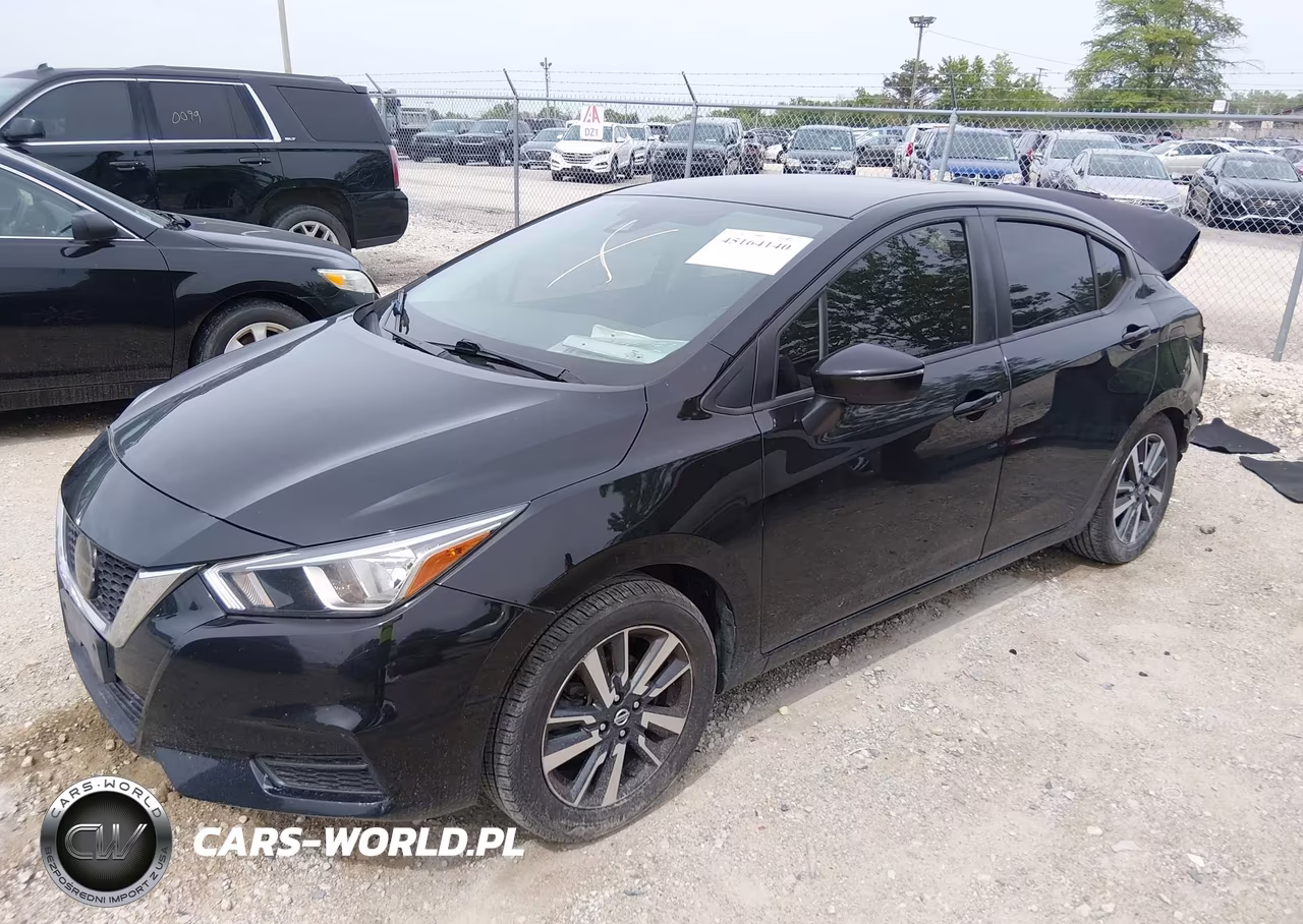 2021 Nissan Versa Sv Xtronic Cvt VIN:3N1CN8EV7ML874181 - 2