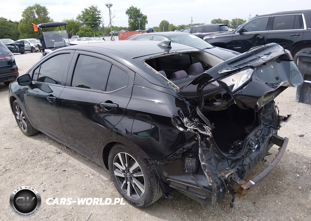 2021 Nissan Versa Sv Xtronic Cvt VIN:3N1CN8EV7ML874181 - 3