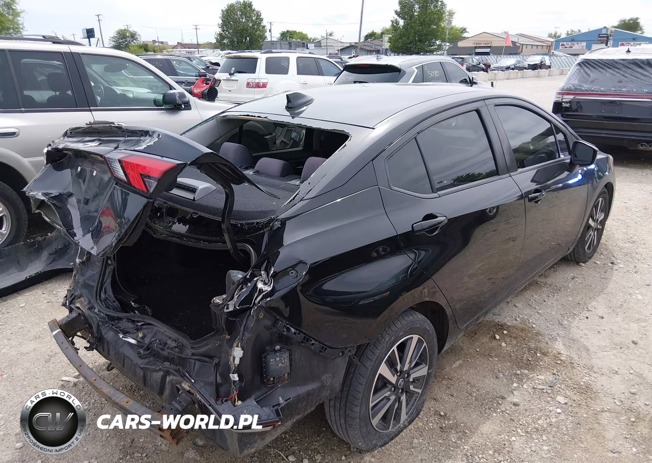 2021 Nissan Versa Sv Xtronic Cvt VIN:3N1CN8EV7ML874181 - 4