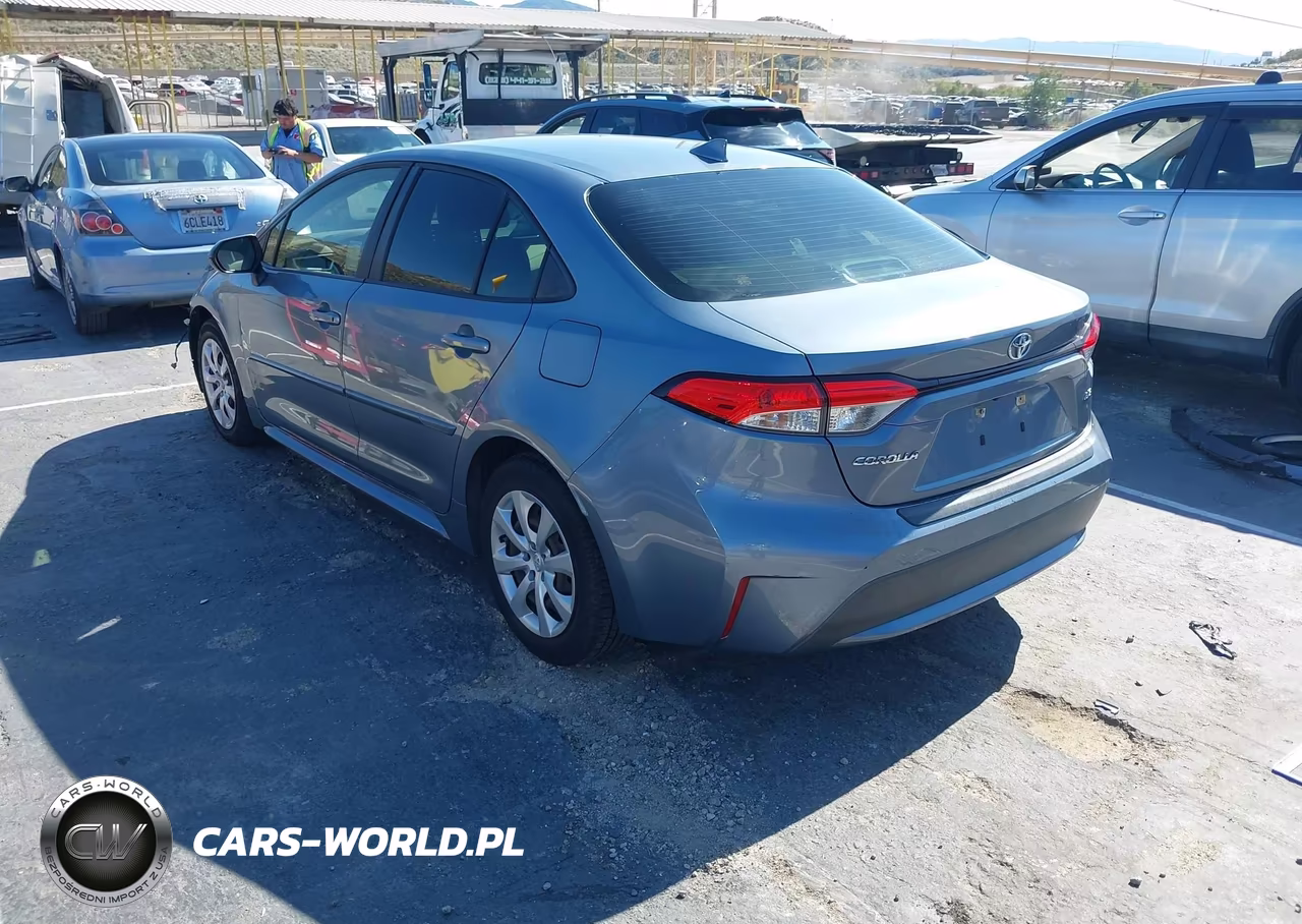 2020 Toyota Corolla Le VIN:JTDEPRAE3LJ030110 - 3