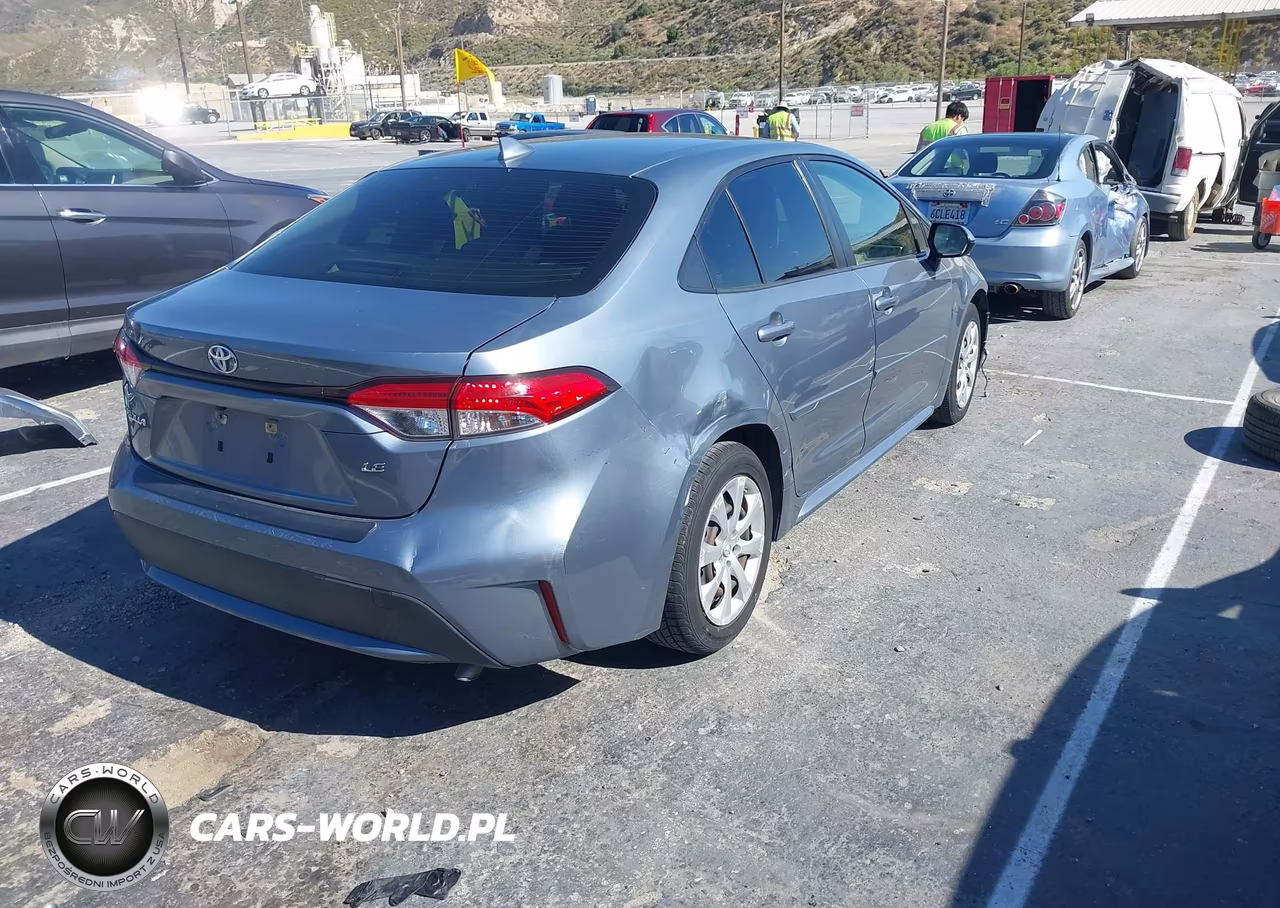 2020 Toyota Corolla Le VIN:JTDEPRAE3LJ030110 - 4