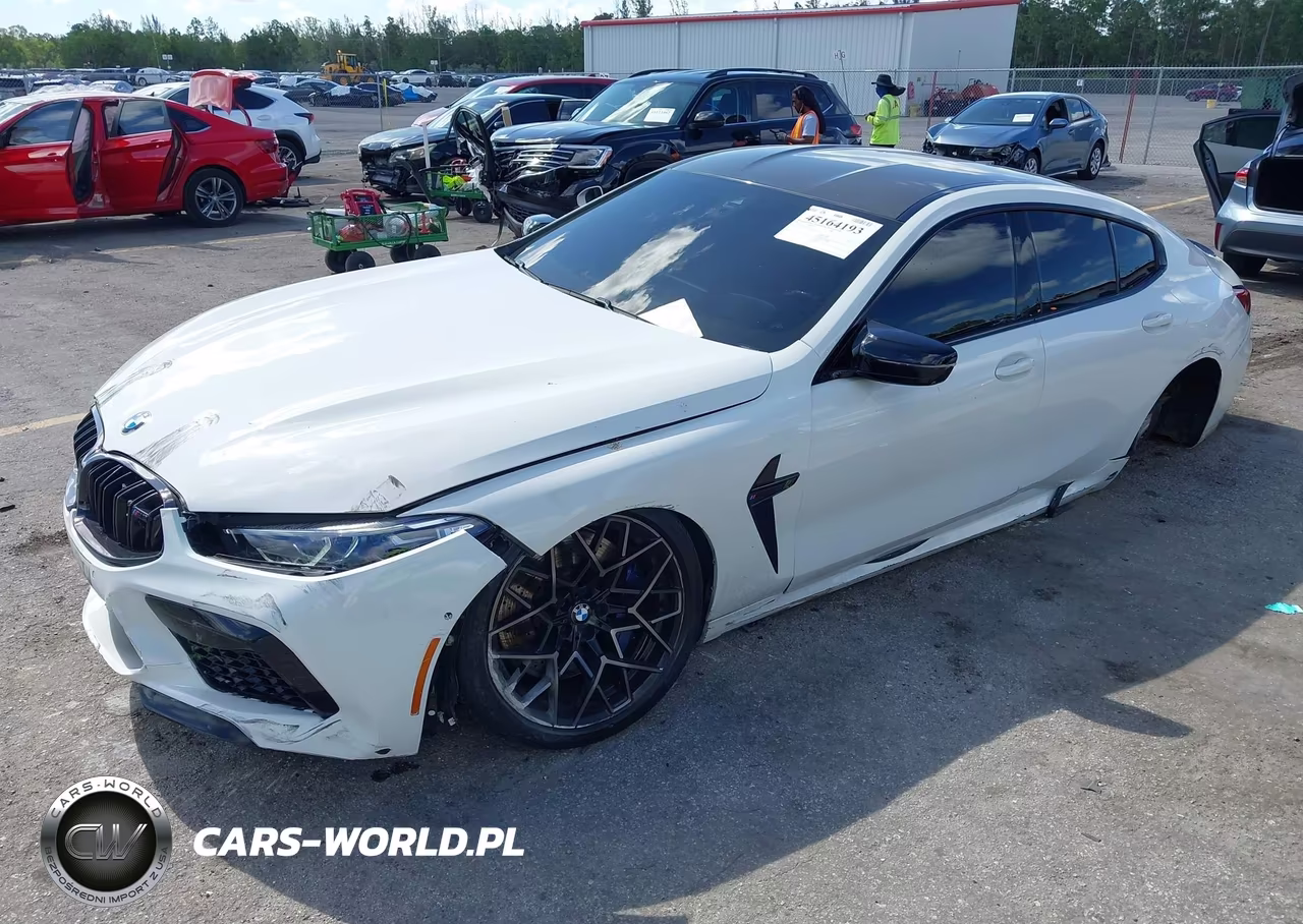 2022 BMW M8 Gran Coupe Competition VIN:WBSGV0C02NCH21725 - 2