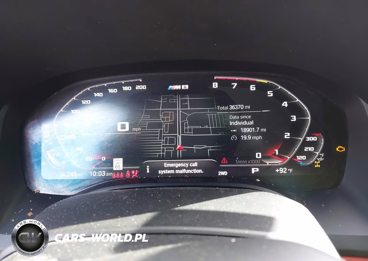 2022 BMW M8 Gran Coupe Competition VIN:WBSGV0C02NCH21725 - 7